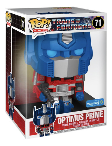 Optimus Prime Funko Pop Jumbo 71 / Transformers 10 Pulgadas
