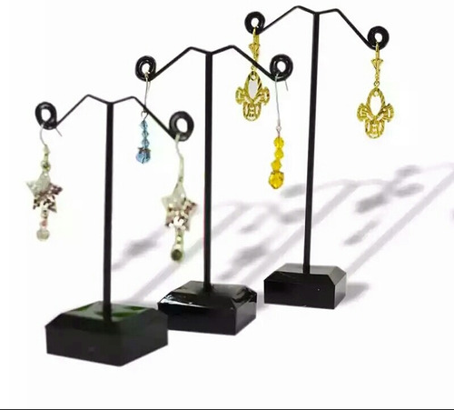 Exhibidor De Aretes 3 Piezas Elegante Soporte Para Joyeria