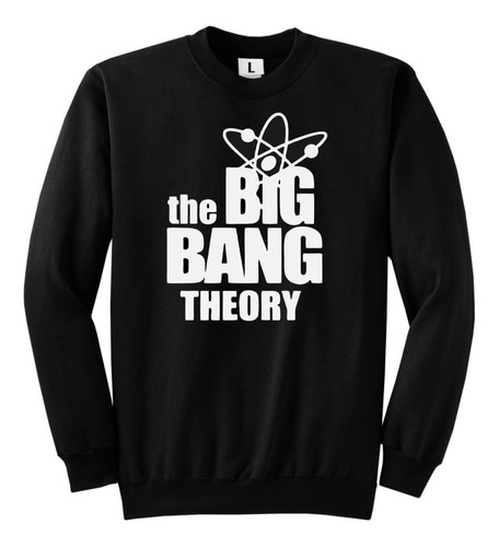 Buzo Clasico Big Bang Theory - Logo - Friza Premium 