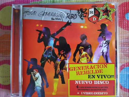 Rbd Cd Tour Generación Rbd En Vivo V (Usado)