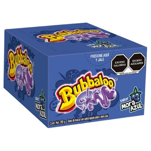 Chicle Bubbaloo Mora 47 Pz