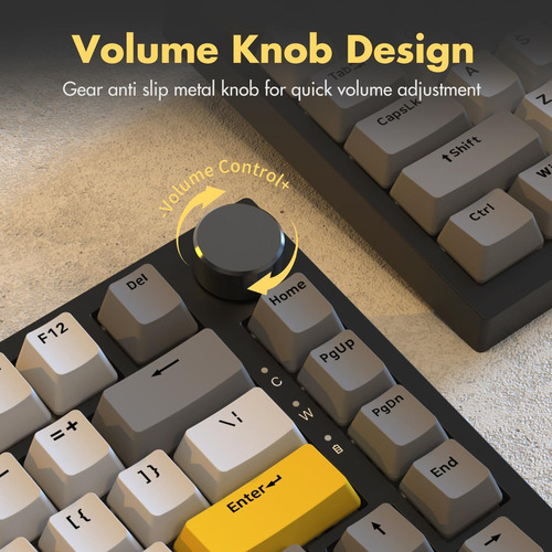 Xing Teclado Mecánico Con Cable Ajazz Ak820, Interruptor De