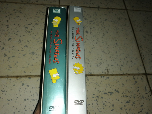 Los Simpson Temporada 1 Y 2 Importadas Subtitulado Español