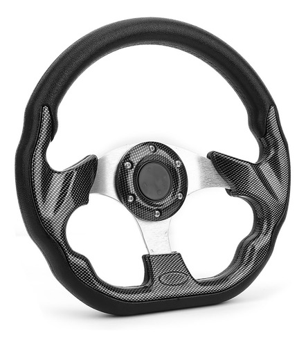 Volante De Coche Universal De 320 Mm Estilo Fibra De Carbono