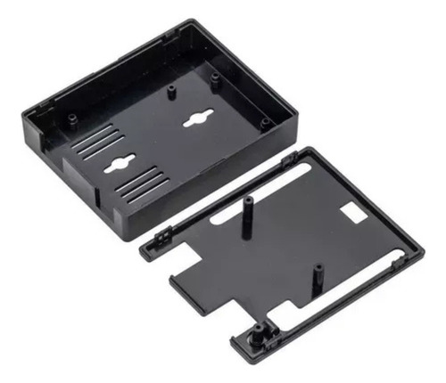 Case Slim Black Abs Preto Arduino Uno R3