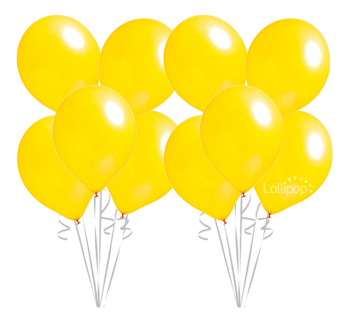 Globos Lisos De 12 Pulgadas X 25 U