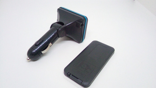 Adaptador Transmisor Fm Para Carro Bluetooth Usb Y Sd 12v