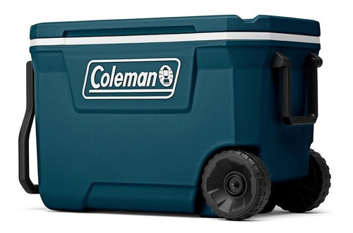 Conservadora Coleman Chest 62qt Con Ruedas Azul 59 Litros