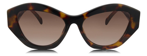 Prada Spr 07ys Vau-6s1 Symbole Abstract Tortoise (Usado)
