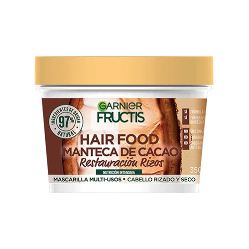 Crema Garnier Fructis Hair Food Manteca De Cacao 350ml Ub