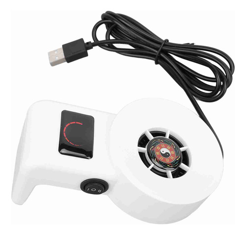 Ventilador De Refrigeración Para Pecera Blanca Y Blanca, Con