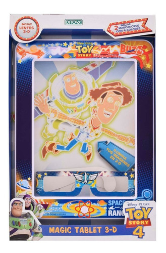 Magic Tablet 3d Toy Story Juguete Infantil 2278 Ditoys