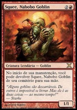 Carta De Magic The Gathering - Squee, Nabobo Goblin