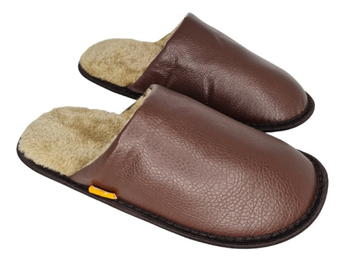 Chinelo Pantufa Masculina Fechada Solado Antiderrapante 