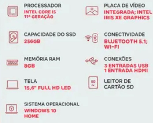 Notebook Samsung Book Np550xda Kh2br Cinza (Usado)