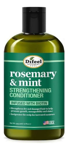 Shampoo Y Acondicionador Con Biotina Rosemary Difeel