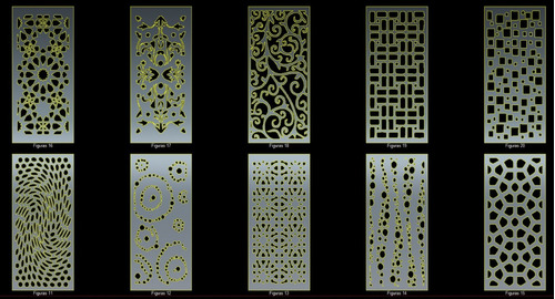 Chapas Perforadas Decorativas A Medida