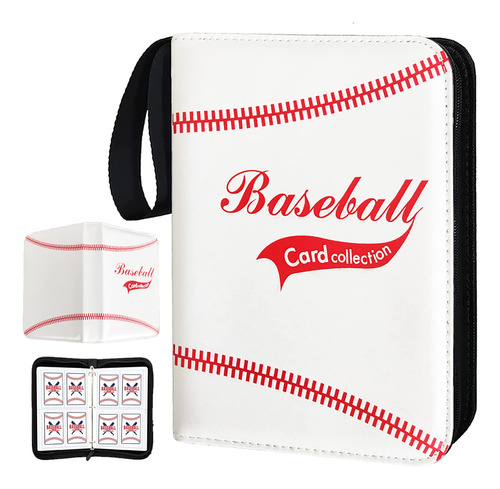 Lelonho Carpeta De Tarjetas De Beisbol De 400 Bolsillos Para