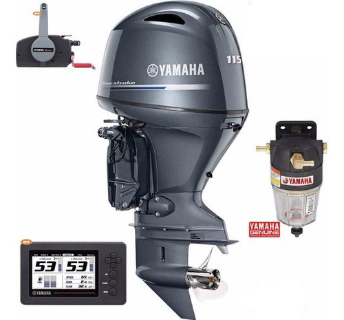 Motor Yamaha 115 Hp 4t Efi- Oferta Contado!