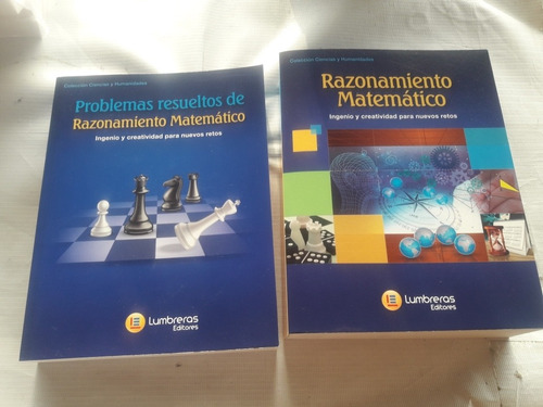 Libro Razonamiento Matemático Y Problemas Resuelto Lumbreras