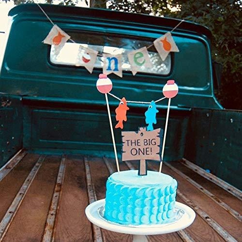 Rainlemon Little Fisherman Theme Boy Girl 1st Birthday Party