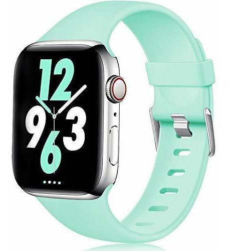 Laffav Compatible With Apple Watch Band 40mm 38mm 44mm 42mm 