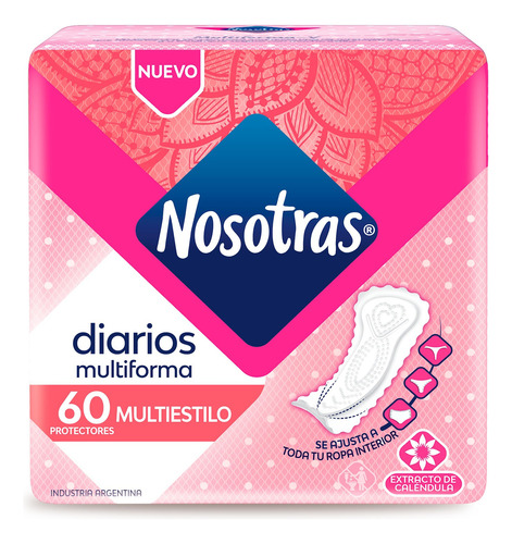 Combo Protector Nosotras Multiestilo X6 Pqts