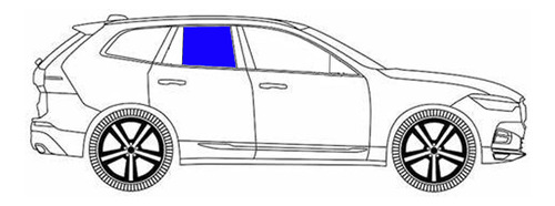 Vidrio Puerta Chevrolet Spark-m400 2021- 5p Verde  Td