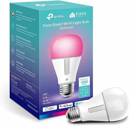 Bombilla Inteligente Alexa Tp-link Kasa Smart Wifi Kl135 Color de la luz RGB