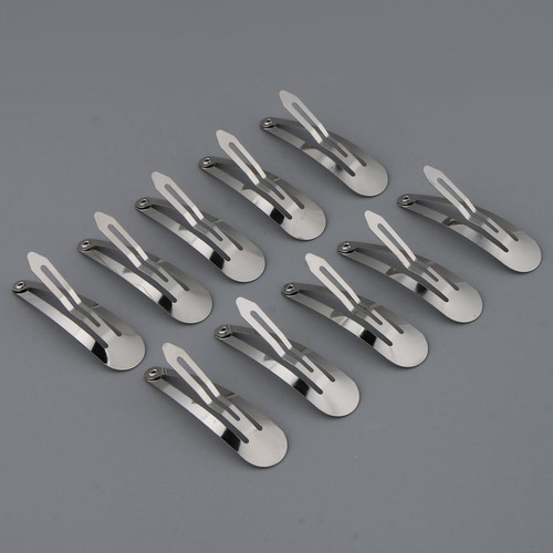 Pieza 100 Unids Metal Plateado 50 Mm Broche De Pinzas Para