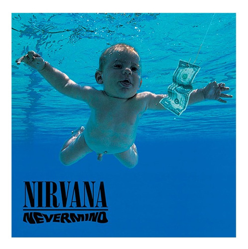 Nirvana Poster Album Nevermind Con Realidad Aumentada