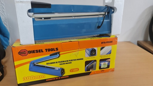 Imagen 2 de 2 de Maquina Selladora De Bolsas 300mm/30cm 450watts Somos Tienda