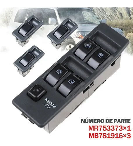 comprar Control Maestro Vidrios Para Mitsubshi Pajero Montero 90-03