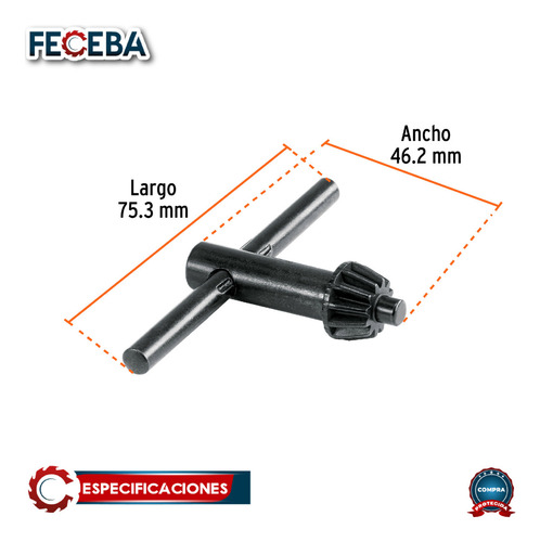 Llave Para Broquero 1/4'' Resistente Truper 103358