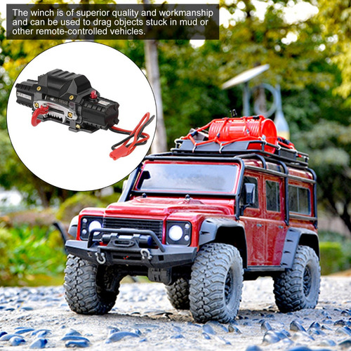 Cabrestante Simulado De Doble Motor Automático De Metal Rc
