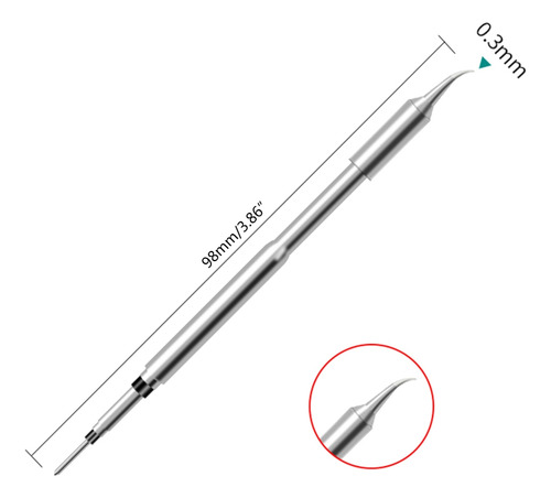 Punta Universal Para Soldador Jbc C245 Compatible Con (k) Ti