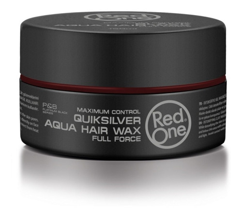 Cera Para Cabello Red One Quicksilver Máximo Control 150ml