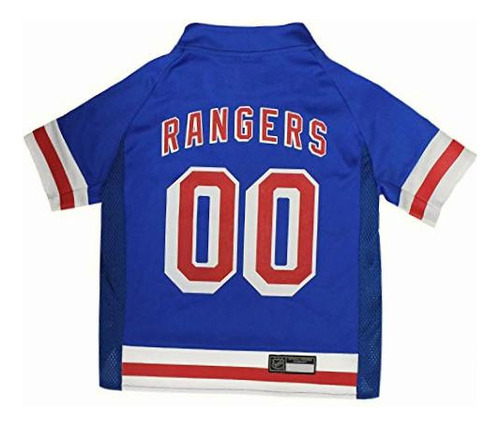 Nhl Pet Gear Para Perros Y Gatos Gran Selección De Color New York Rangers