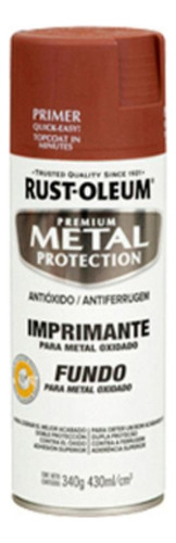 Primer Antioxido Rojo Cromado Rust-oleum --roll Steel