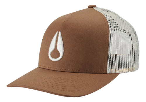 Boné Nixon Iconed Trucker Marrom