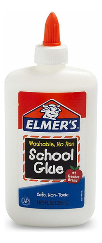 Cola Líquido Elmer's Cola Branca Escolar Atóxica - Branco