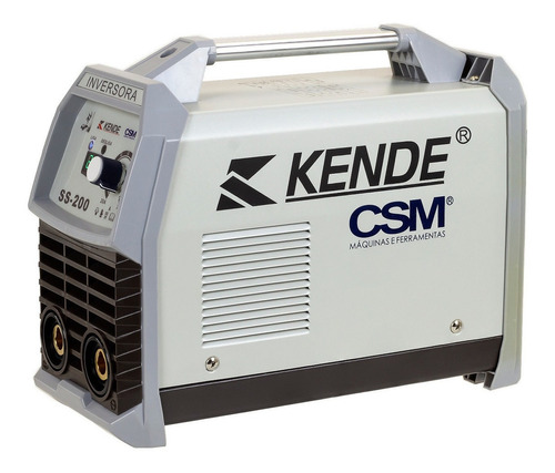 Máquina de solda inverter Kende SS-200 cinza 50Hz/60Hz 220V - 230V