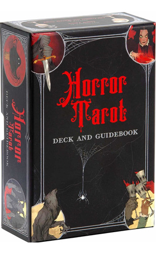Horror Tarot Deck And Guidebook Original Stock Local