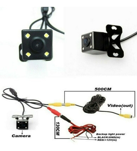 Imagen 2 de 4 de Camara Trasera Reversa Autos Carros