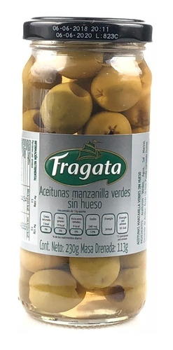 Aceituna Verde S/h Fragata 230 Gr.*