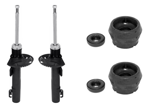 Kit Amortiguadores, Bases Ag Vw Gol 09-15 Delantero