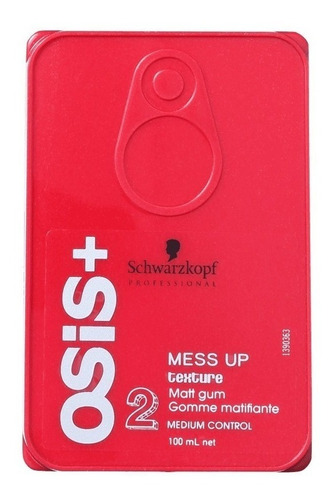 Pomada Pasta Modelador Matte Mess Up Osis+ Schwarzkopf 100ml