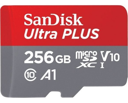 Memoria Sandisk Ultra Plus Micro Dxc-uhs Con Adaptador 256gb