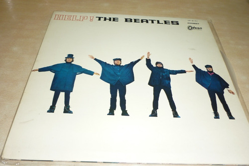 The Beatles Help Vinilo Japon Rojo Excelente Insert 1967