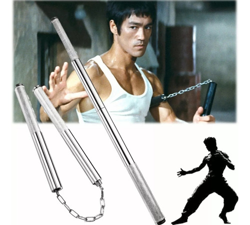 Nunchaku - Chacos - Linchaco / Bastón De Acero Profesional